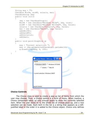 Ajp notes-chapter-01 | PDF