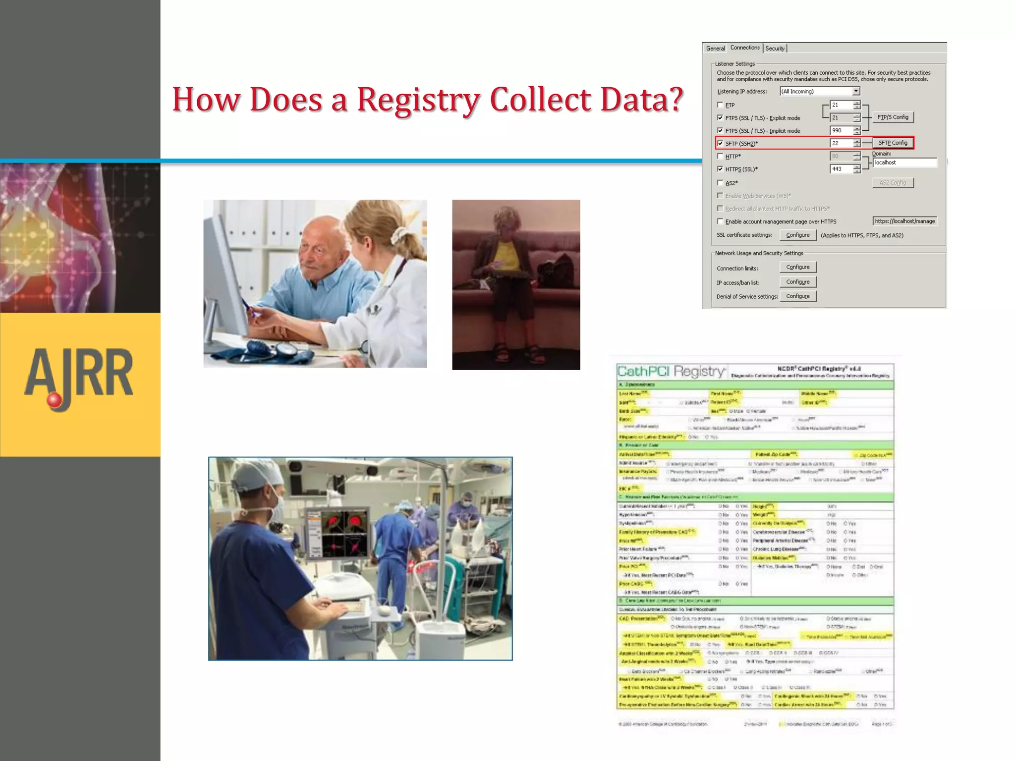 How Does a Registry Collect Data?
 