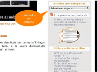 o buscar-los per categoria 