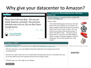 Why give your datacenter to Amazon? slashdot 