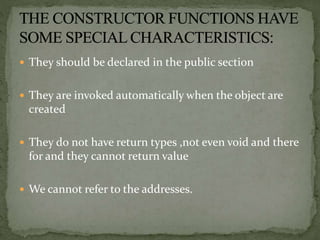 constructors | PPTX