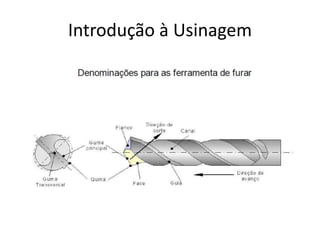 Introdução à Usinagem
 