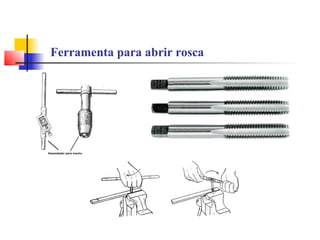 Ferramenta para abrir rosca
 