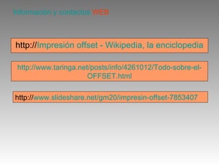 Ajuste de imágenes para impresión offset a un color | PPT