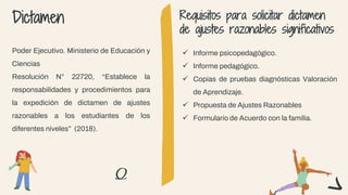Ajustes Razonables, Educación Inclusiva. | PPTX