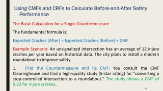 Cmf Examples AK.2. Crash Modification Factors (CMFs) and Crash Reduction Factors ...