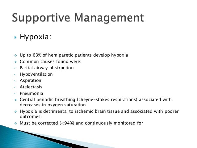 management of ischemic stroke part 1 Critical care management of acute ischemic stroke nerissa u ko, md •blood pressure management •post-stroke cerebral edema • ninds part 1 • ninds part 2. management of ischemic stroke part 1 Critical care management of acute ischemic stroke nerissa u ko, md •blood pressure management •post-stroke cerebral edema • ninds part 1 • ninds part 2.