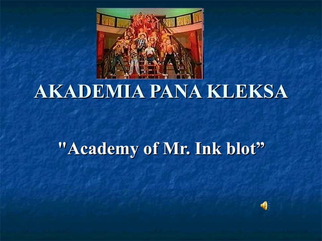 Akademia Pana Kleksa Konspekt Lekcji Akademia pana kleksa | PPS