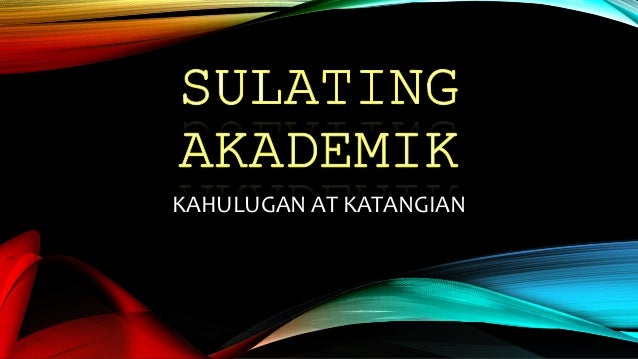 Akademikong Pagsulat