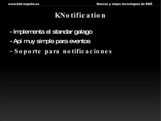-KNotification 
