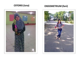 ClITORIS (isna)

ENDOMETRIUM (fani)

 