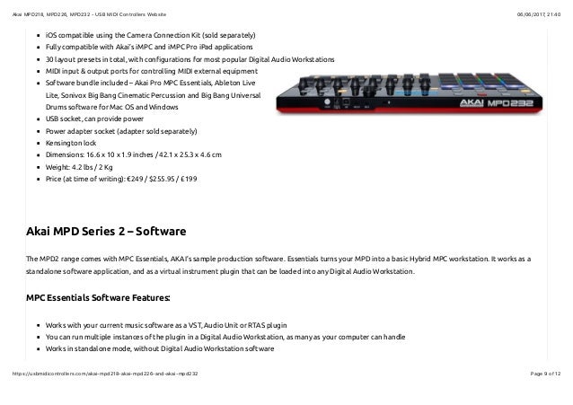 Akai Mpd26 Driver Download - treetr