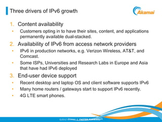 Akamai IPv6 Measurement | PDF