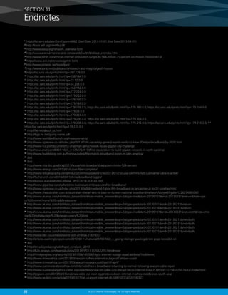 38 © 2013 Akamai Technologies, Inc. All Rights Reserved
SECTION 11:
Endnotes
1
https://isc.sans.edu/port.html?port=6882 (Start Date 2013-01-01, End Date 2013-04-01)
2
http://tools.ietf.org/html/bcp38
3
http://www.eassy.org/network_overview.html
4
http://www.ace-submarinecable.com/ace/default/EN/all/ace_en/index.htm
5
http://www.zdnet.com/chinas-internet-population-surges-to-564-million-75-percent-on-mobile-7000009813/
6
https://www.arin.net/knowledge/rirs.html
7
http://www.potaroo.net/tools/ipv4/
8
http://www.apnic.net/publications/research-and-insights/geoff-huston
9
https://isc.sans.edu/ipinfo.html?ip=197.228.0.0
10
https://isc.sans.edu/ipinfo.html?ip=108.184.0.0
11
https://isc.sans.edu/ipinfo.html?ip=23.72.0.0
12
https://isc.sans.edu/ipinfo.html?ip=54.208.0.0
13
https://isc.sans.edu/ipinfo.html?ip=162.192.0.0
14
https://isc.sans.edu/ipinfo.html?ip=172.224.0.0
15
https://isc.sans.edu/ipinfo.html?ip=179.252.0.0
16
https://isc.sans.edu/ipinfo.html?ip=179.160.0.0
17
https://isc.sans.edu/ipinfo.html?ip=179.164.0.0
18
https://isc.sans.edu/ipinfo.html?ip=179.176.0.0, https://isc.sans.edu/ipinfo.html?ip=179.180.0.0, https://isc.sans.edu/ipinfo.html?ip=179.184.0.0
19
https://isc.sans.edu/ipinfo.html?ip=179.24.0.0
20
https://isc.sans.edu/ipinfo.html?ip=179.224.0.0
21
https://isc.sans.edu/ipinfo.html?ip=179.200.0.0, https://isc.sans.edu/ipinfo.html?ip=179.204.0.0
22
https://isc.sans.edu/ipinfo.html?ip=179.208.0.0, https://isc.sans.edu/ipinfo.html?ip=179.212.0.0, https://isc.sans.edu/ipinfo.html?ip=179.216.0.0, 1 1
https://isc.sans.edu/ipinfo.html?ip=179.220.0.0
23
http://he.net/about_us.html
24
http://bgp.he.net/going-native.pdf
25
http://www.worldipv6launch.org/measurements/
26
http://www.ispreview.co.uk/index.php/2013/03/itu-secretary-general-wants-world-to-have-20mbps-broadband-by-2020.html
27
http://www.fcc.gov/document/fcc-chairman-genachowski-issues-gigabit-city-challenge
28
http://news.cnet.com/8301-1023_3-57567229-93/first-steps-taken-to-build-gigabit-network-in-north-carolina/
29
http://www.buddeblog.com.au/frompaulsdesk/the-mobile-broadband-boom-in-latin-america/
30
Ibid.
31
Ibid.
32
http://www.ntia.doc.gov/blog/2013/household-broadband-adoption-climbs-724-percent
33
http://www.renesys.com/2013/01/cuban-fiber-completo/
34
http://www.telegeography.com/products/commsupdate/articles/2013/01/25/cuba-confirms-first-submarine-cable-is-active/
35
http://techcrunch.com/2013/03/21/china-broadband-laggin/
36
http://europa.eu/rapid/press-release_SPEECH-13-263_en.htm
37
http://www.gigaclear.com/oxfordshire-businesses-embrace-ultrafast-broadband/
38
http://www.ispreview.co.uk/index.php/2013/04/b4rn-extend-1gbps-ftth-broadband-in-lancashire-uk-to-21-parishes.html
39
http://www.theaustralian.com.au/australian-it/israel-sets-its-sites-on-its-own-national-broadband-network/story-e6frgakx-1226254885060
40
http://www.akamai.com/html/io/io_dataset.html#stat=mobile_browsertop=5type=linestart=20130101end=20130331net=mhide=ope
ra%20mini+chrome%20mobile+docomo
41
http://www.akamai.com/html/io/io_dataset.html#stat=mobile_browsertop=5type=piestart=20130101end=20130215net=m
42
http://www.akamai.com/html/io/io_dataset.html#stat=mobile_browsertop=5type=piestart=20130216end=20130331net=m
43
http://www.akamai.com/html/io/io_dataset.html#stat=mobile_browsertop=5type=linestart=20130101end=20130331net=bothhide=chro
me%20mobile+diigo%20browser+opera%20mini
44
http://www.akamai.com/html/io/io_dataset.html#stat=mobile_browsertop=5type=piestart=20130101end=20130215net=both
45
http://www.akamai.com/html/io/io_dataset.html#stat=mobile_browsertop=5type=piestart=20130215end=20130331net=both
46
http://www.akamai.com/html/io/io_dataset.html#stat=mobile_browsertop=5type=piestart=20130101end=20130215net=both
47
http://www.akamai.com/html/io/io_dataset.html#stat=mobile_browsertop=5type=piestart=20130215end=20130331net=both
48
http://www.bbc.co.uk/news/world-latin-america-21679053
49
http://articles.washingtonpost.com/2013-02-11/national/37027069_1_georg-ratzinger-paolo-gabriele-pope-benedict-xvi
50
Ibid.
51
http://en.wikipedia.org/wiki/Papal_conclave,_2013
52
http://b2b.renesys.com/eventsbulletin/2013/01/SY-1357062270.html#more
53
http://thinkprogress.org/security/2013/01/06/1403061/syria-internet-outage-assad-address/?mobile=nc
54
http://www.itnewsafrica.com/2013/03/seacom-suffers-internet-outage-off-african-coast/
55
http://www.itnewsafrica.com/2013/03/seacom-outage-could-last-till-april/
56
http://www.communicationsafrica.com/internet/africa-s-broadband-returning-to-normal-following-seacom-cable-repair
57
http://www.businessdailyafrica.com/Corporate-News/Seacom-cable-cuts-disrupt-telcos-internet-links/-/539550/1727582/-/5m78ckz/-/index.html
58
http://gigaom.com/2013/03/27/undersea-cable-cut-near-egypt-slows-down-internet-in-africa-middle-east-south-asia/
59
http://www.reuters.com/article/2013/03/27/net-us-egypt-internet-idUSBRE92Q1AQ20130327
 