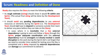 A. Kamran's DoD and DoR: Definition of Done and Definition of Ready in ...