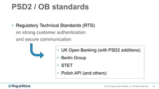 Dbe Pstd2 PSD2 & Open Banking: How to go from standards to implementation and ...