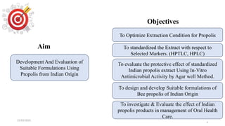 Comprehensive study propolis bee wax 3rd | PPTX
