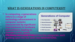 Generations of computers.pptx by Akanksha | PPTX