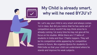 BYJU's training product pitch ppt