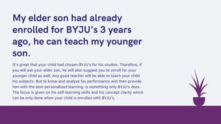 BYJU's training product pitch ppt