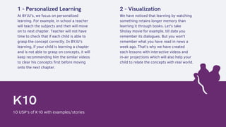 BYJU's training product pitch ppt