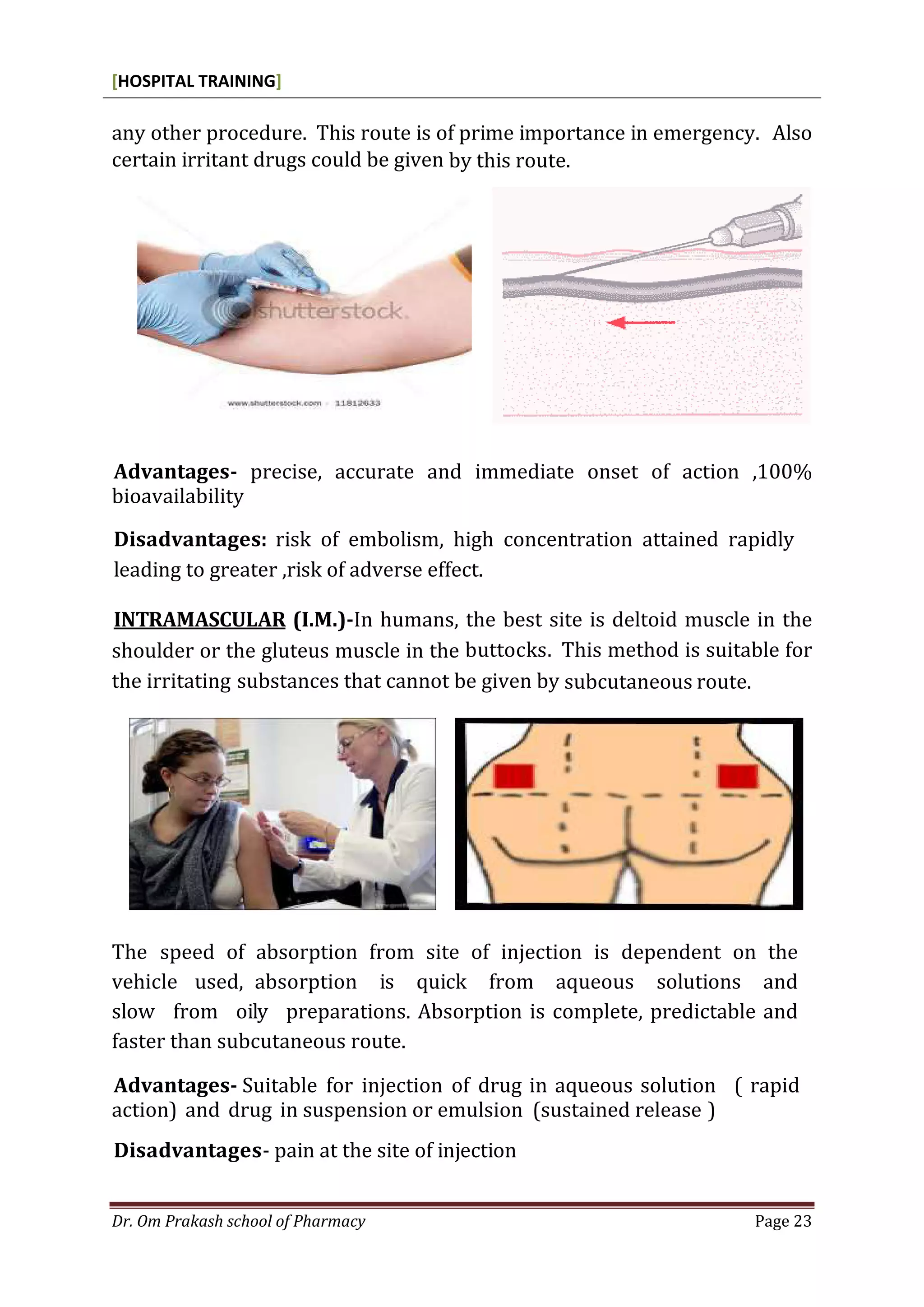 Hospital Training Report-I | PDF