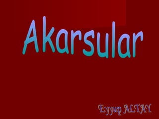 Akarsular Eyyup ALTAY 