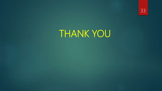 THANK YOU
33
 
