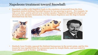 Napoleon Animal Farm Stalin
