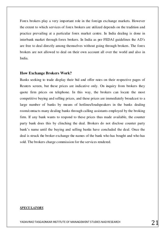 Institute of forex management