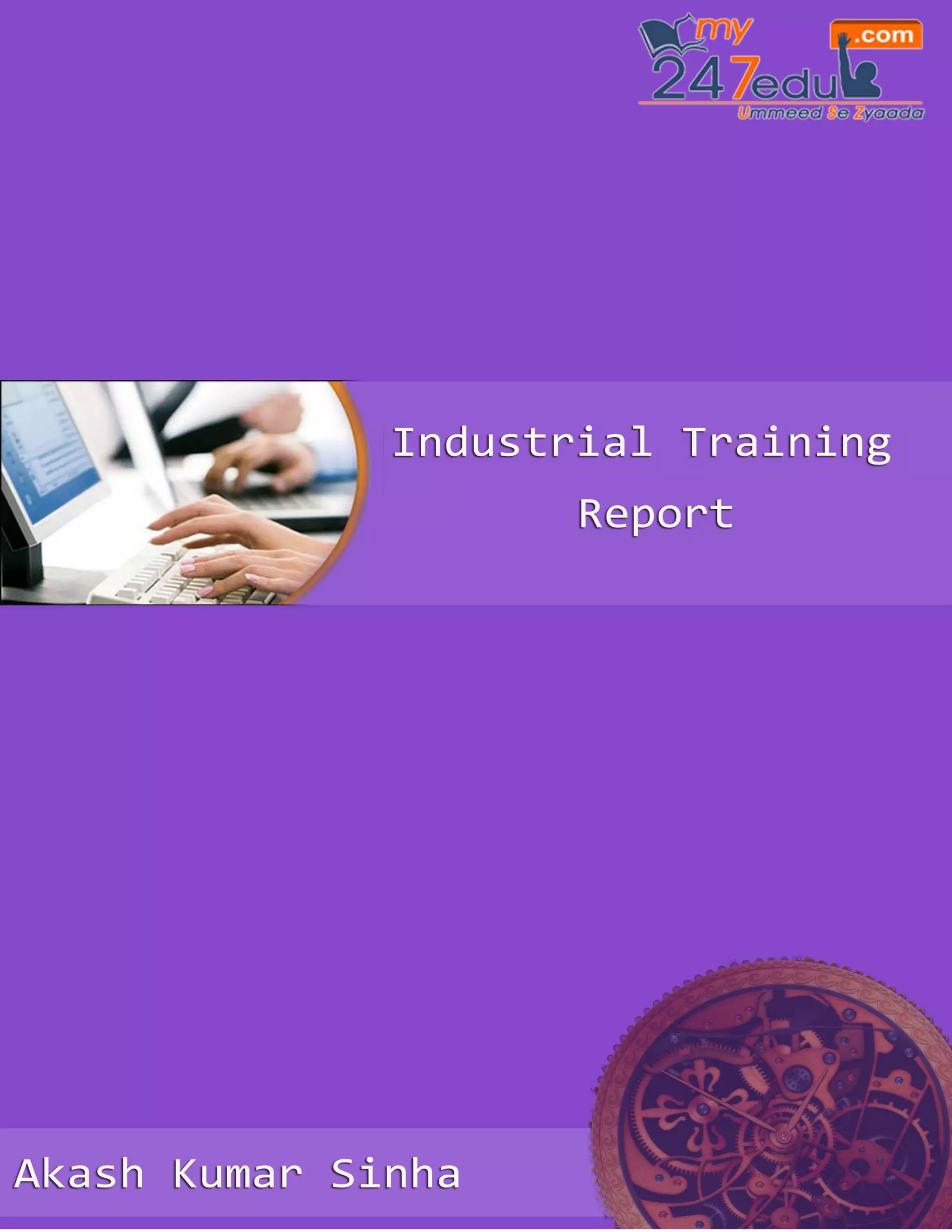 Industrial training report | PDF