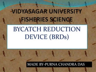 BYCATCH REDUCTION
DEVICE (BRDs)
MADE BY-PURNA CHANDRA DAS
 
