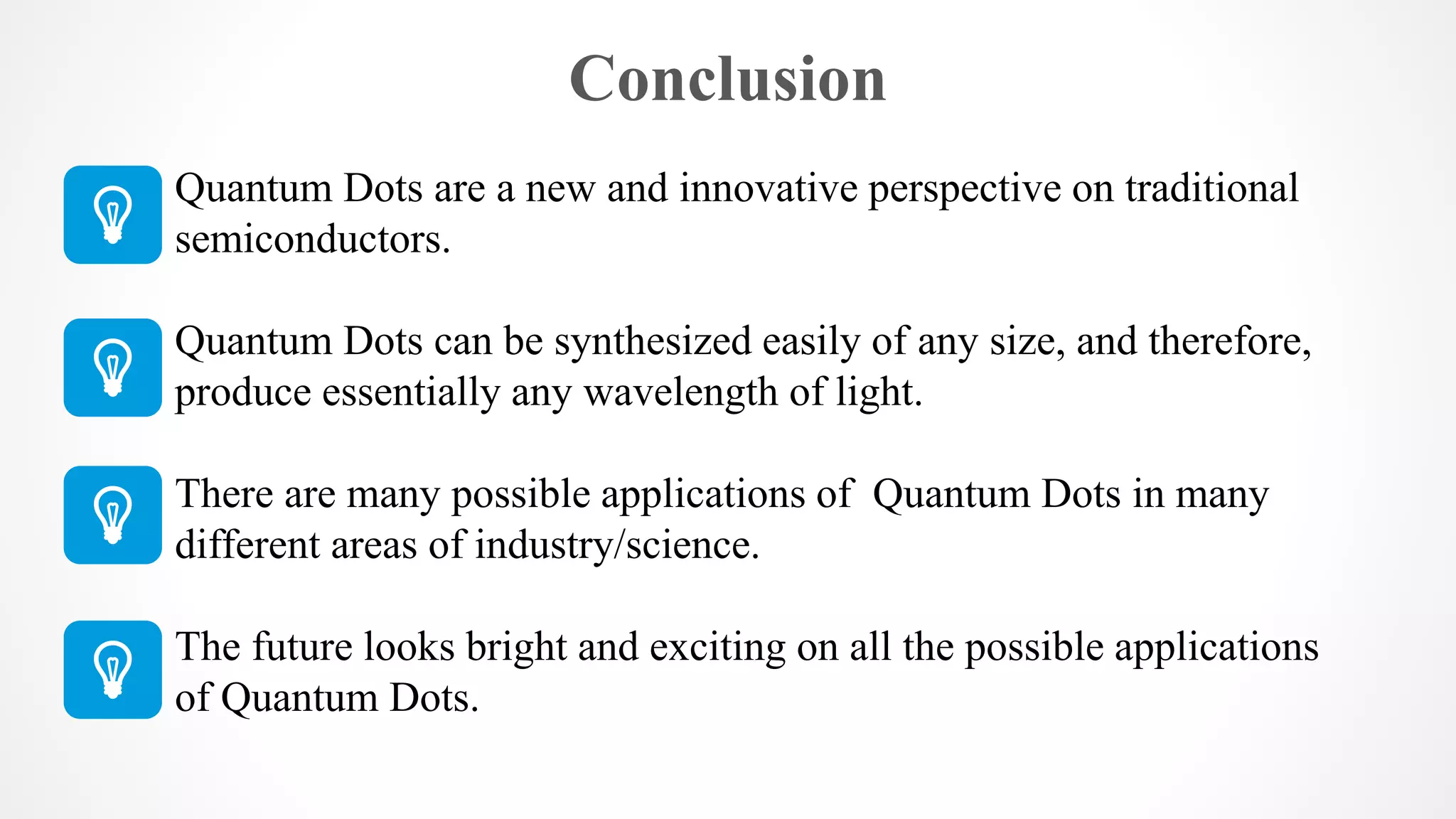 Quantum Dots PPT | PPTX