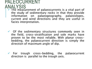 Sedimentary structure and  paleocurrent analysis