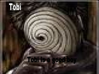 Tobi is a good boy Tobi 
