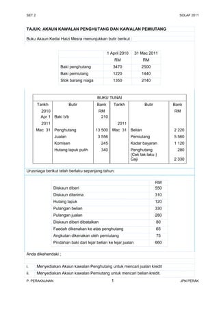 contoh full set akaun - Jack Poole
