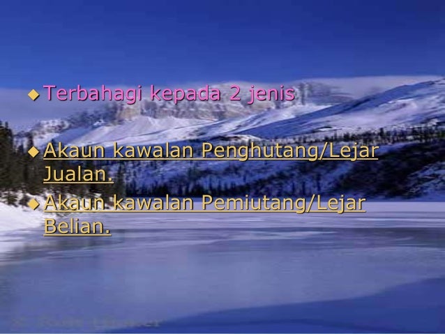 Akaun kawalan Akaun kawalan