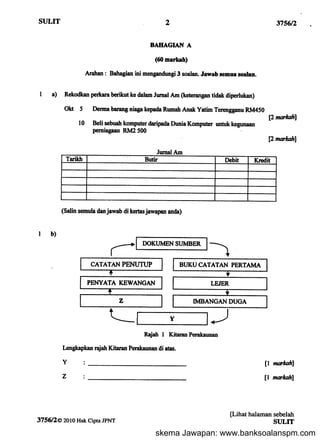 skema Jawapan: www.banksoalanspm.com
 