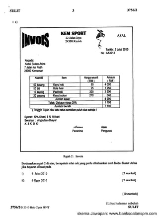 skema Jawapan: www.banksoalanspm.com
 