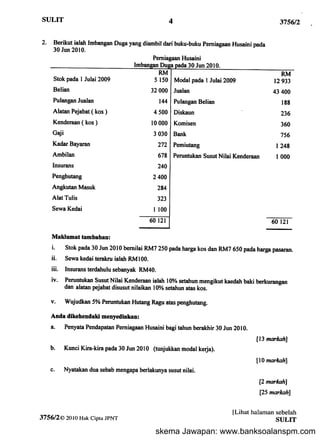 skema Jawapan: www.banksoalanspm.com
 