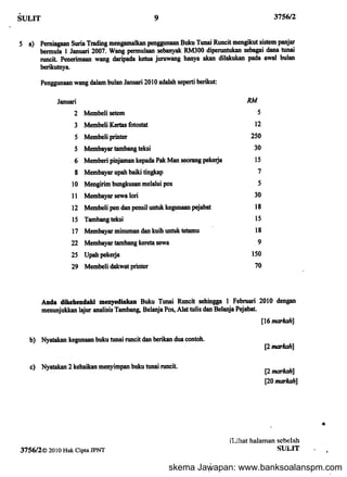 skema Jawapan: www.banksoalanspm.com
 
