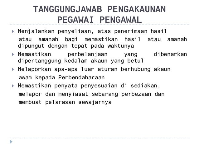 Akauntabiliti Dalam Pengurusan Kewangan