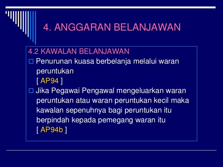 Akauntabiliti dlm pengurusan kewangan