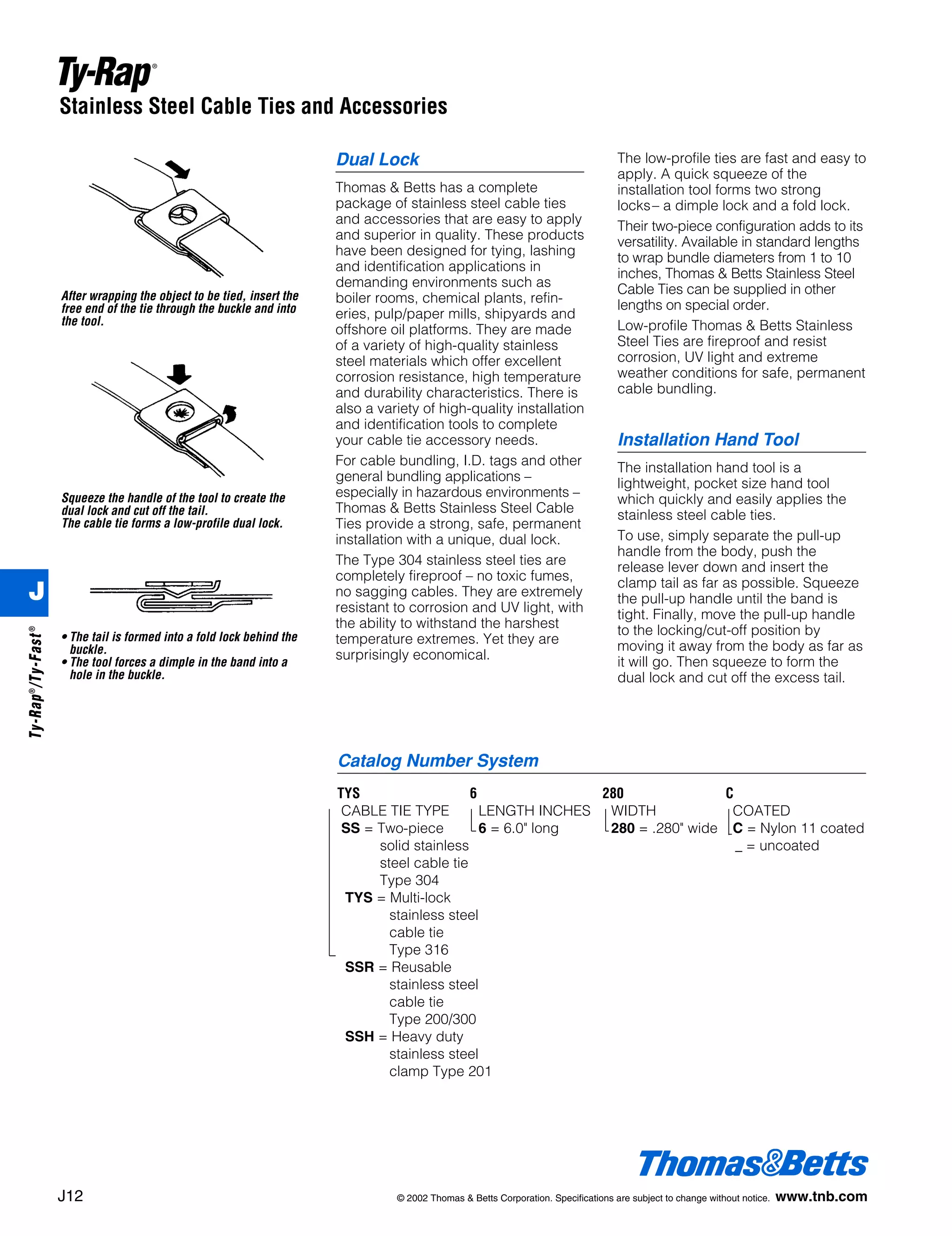 TY523MX THOMAS & BETTS Cable Tie, Ty Rap® Self Lock, Nylon AKBAR