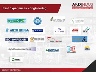 COMPANY CONFIDENTIAL
Past Experiences - Engineering
 
