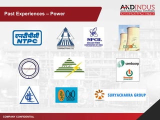 COMPANY CONFIDENTIAL
Past Experiences – Power
 