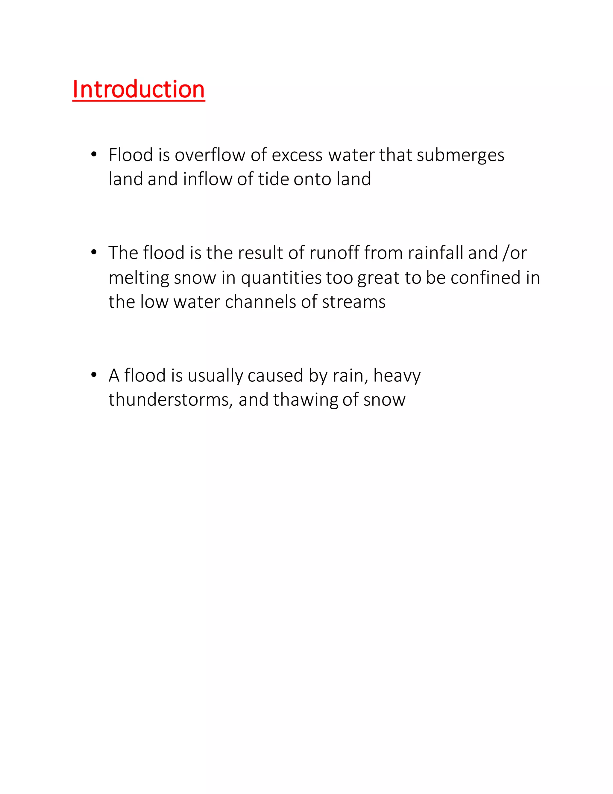 Flood Project Case Study Rk Docx