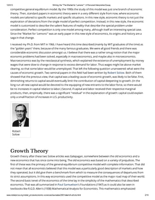 (Akerlof 2003) george a. akerlof, “writing the ‘the market for 'lemons ...