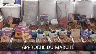 APPROCHE	
  DU	
  MARCHÉ	
  
 
