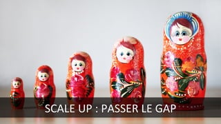 SCALE	
  UP	
  :	
  PASSER	
  LE	
  GAP	
  
 